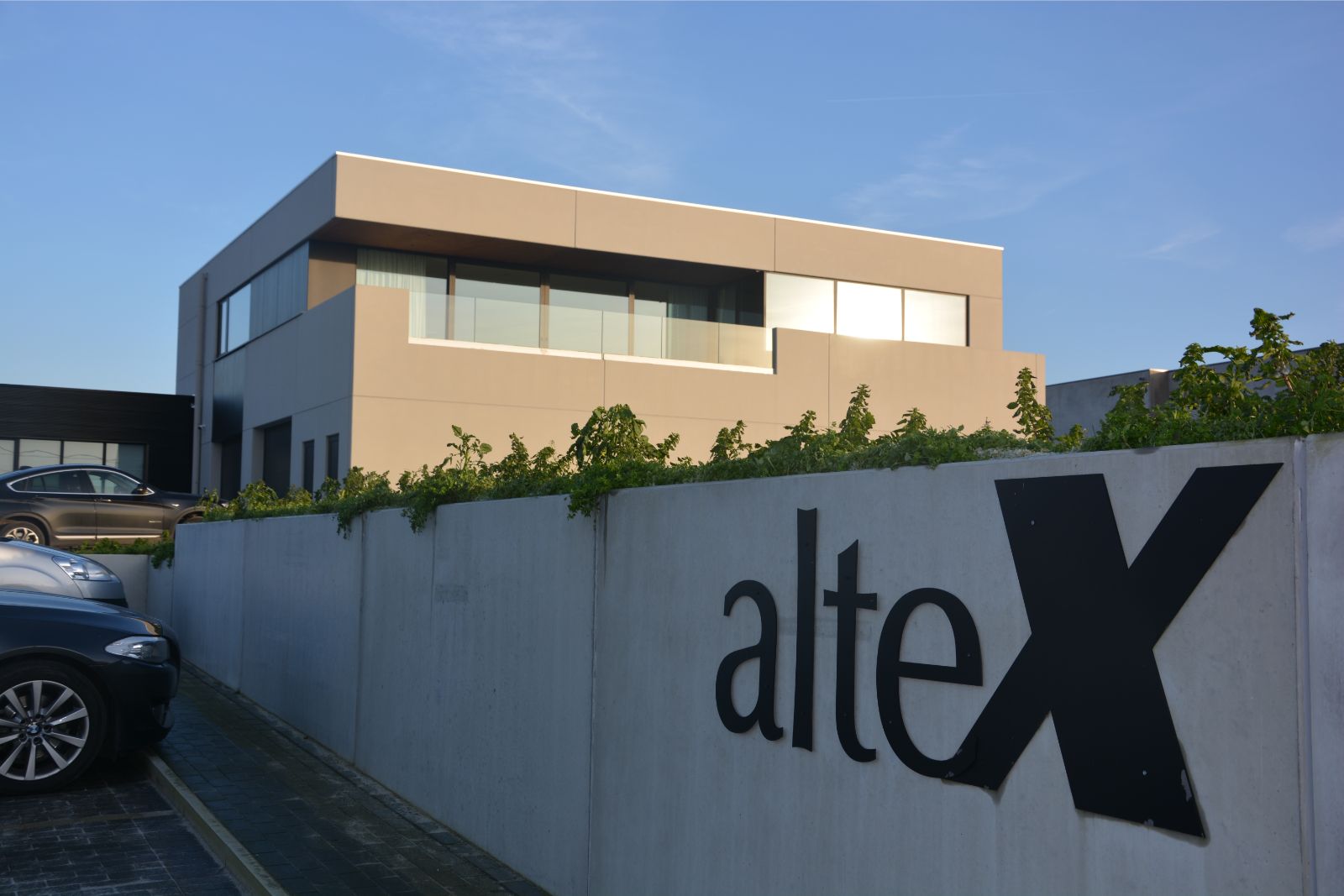 nieuwbouw bedrijf altex modern architectuur